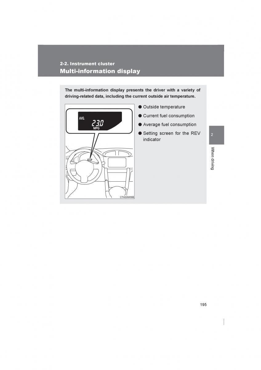 manual  Subaru BRZ owners manual / page 195