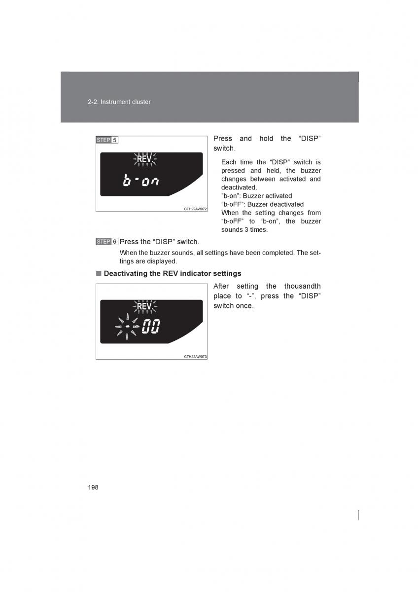 manual  Subaru BRZ owners manual / page 198