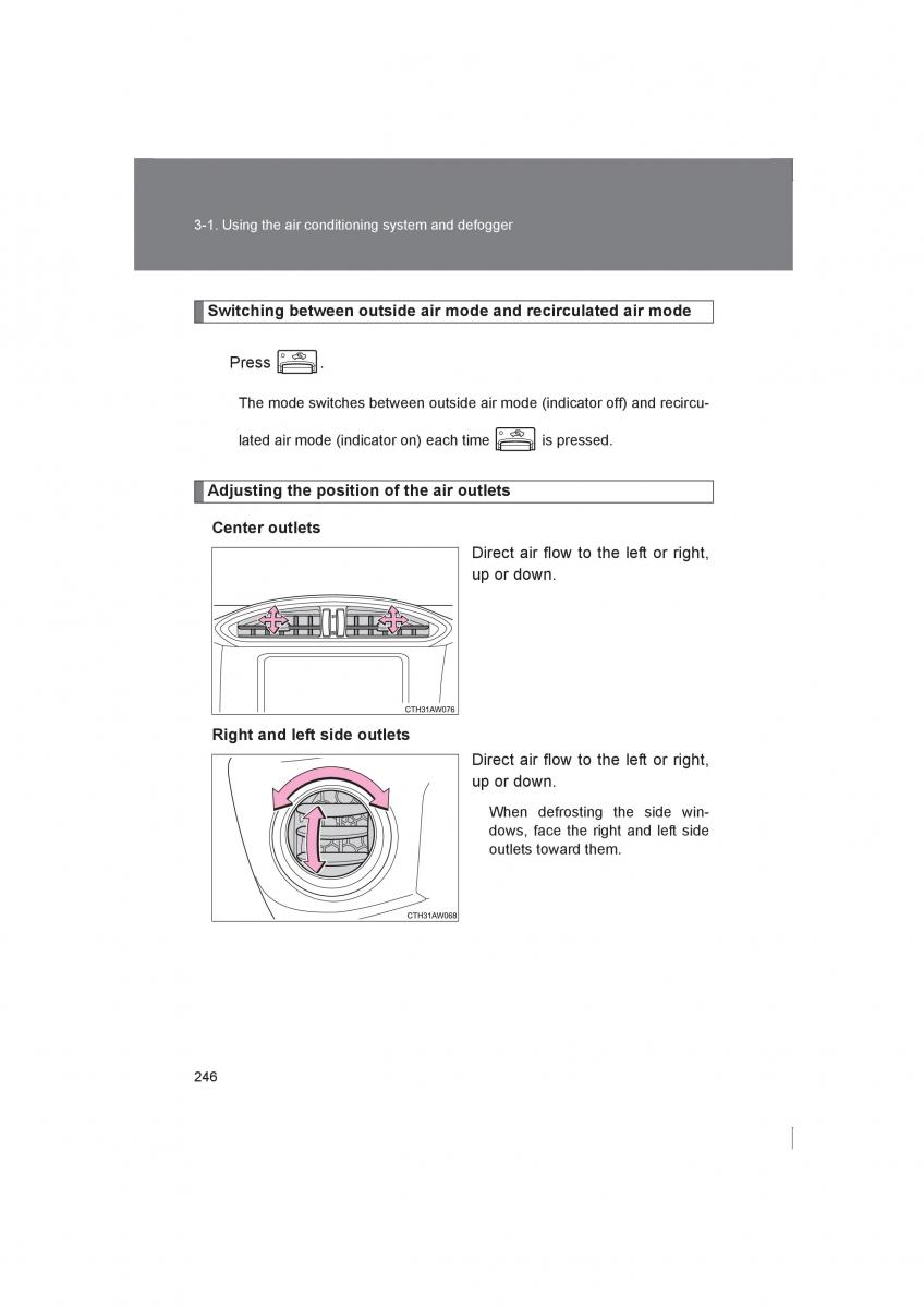 manual  Subaru BRZ owners manual / page 246