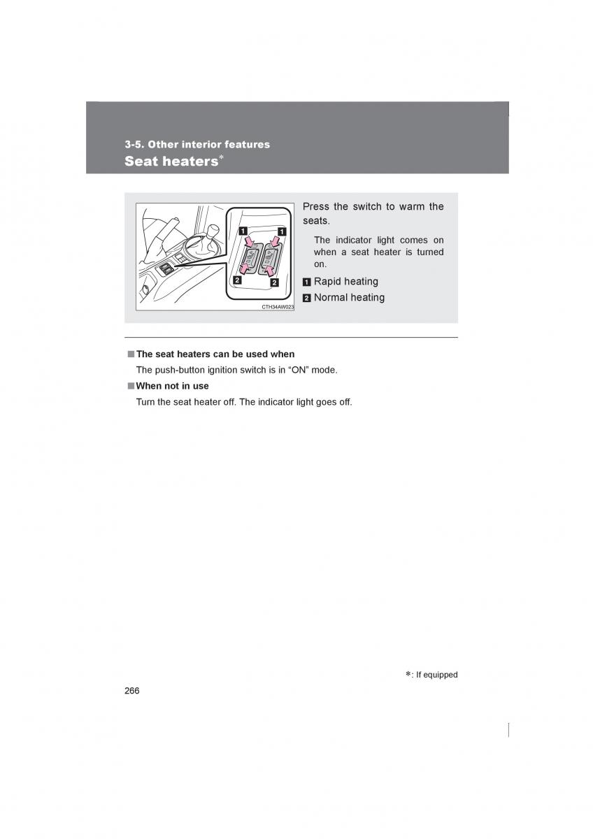 manual  Subaru BRZ owners manual / page 266