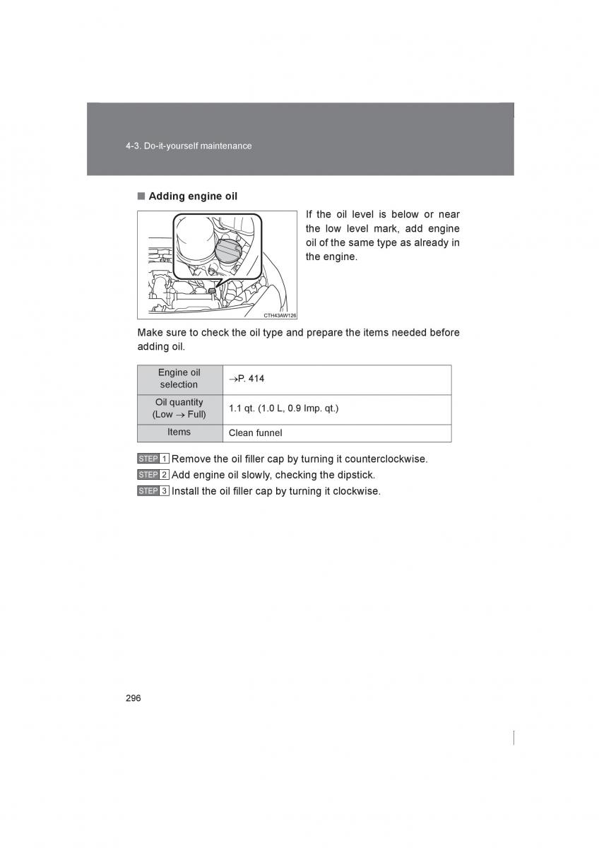 manual  Subaru BRZ owners manual / page 296