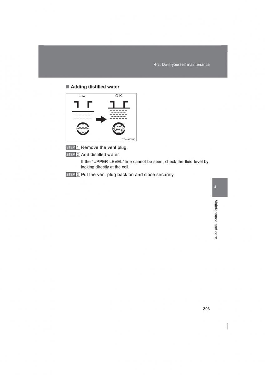 manual  Subaru BRZ owners manual / page 303