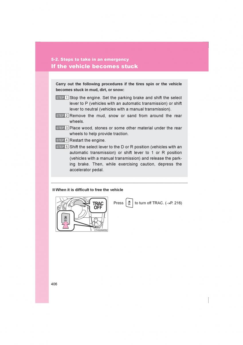 manual  Subaru BRZ owners manual / page 406