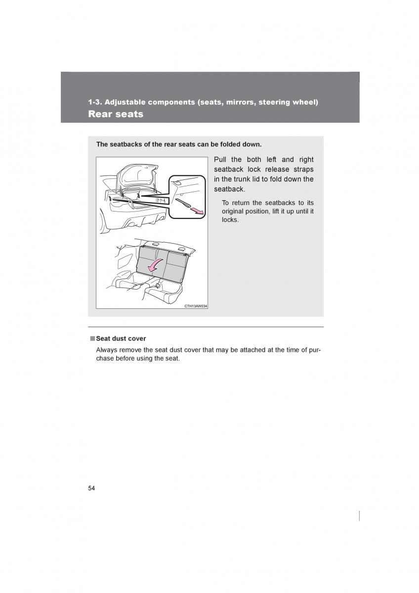 Subaru BRZ owners manual / page 54