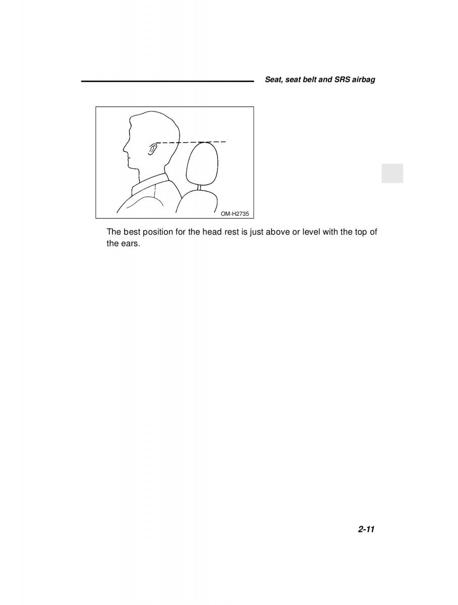 Subaru Forester I 1 owners manual / page 63