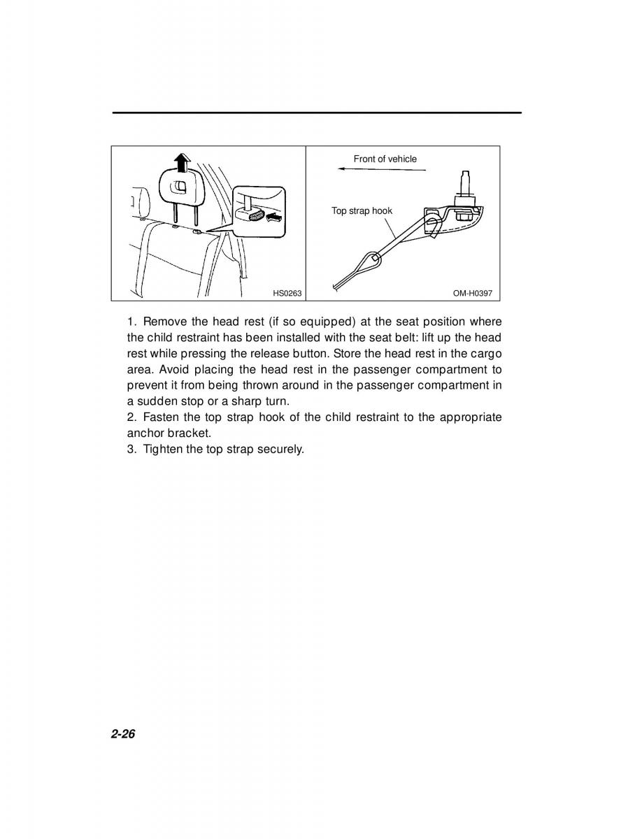 Subaru Forester I 1 owners manual / page 78