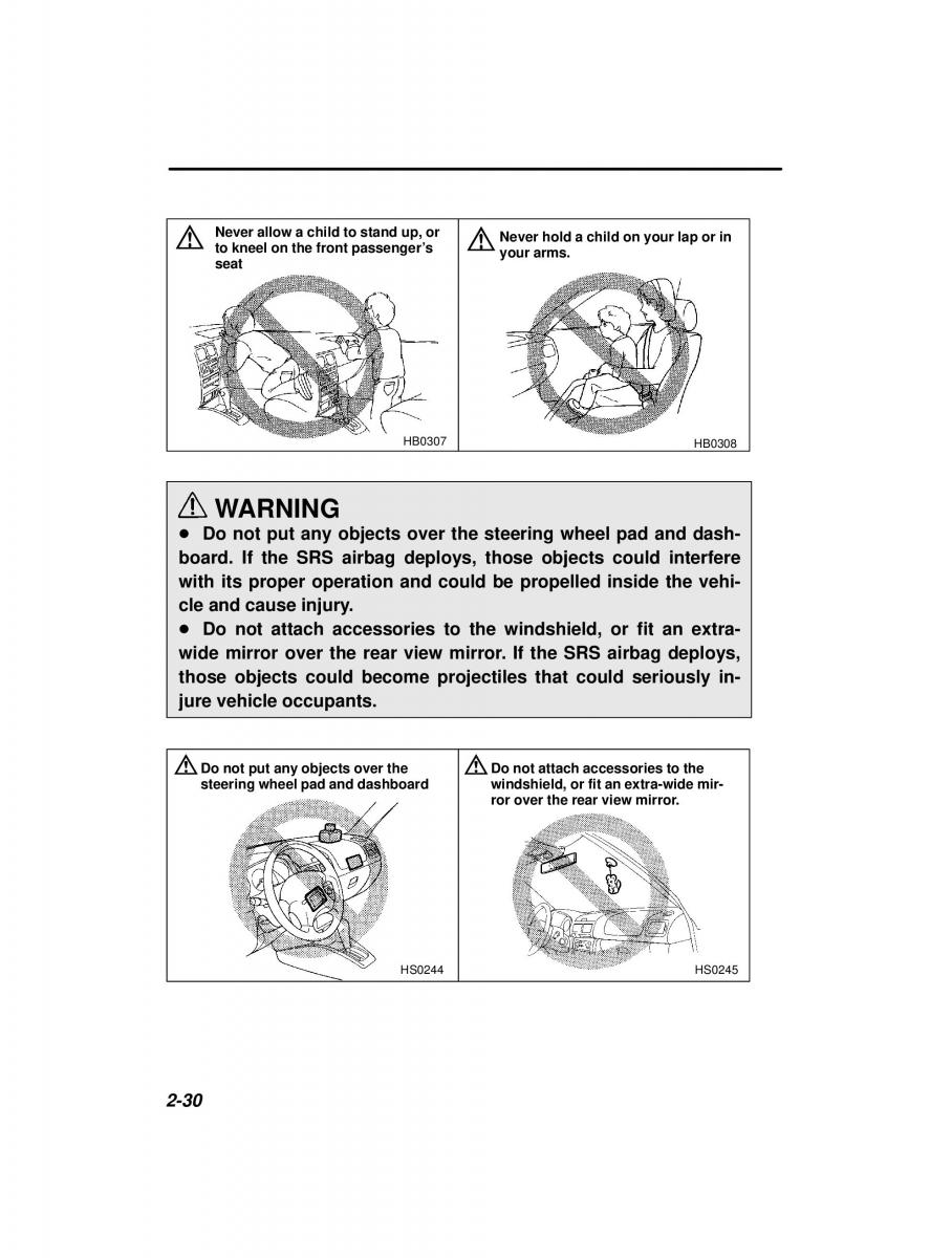 Subaru Forester I 1 owners manual / page 82