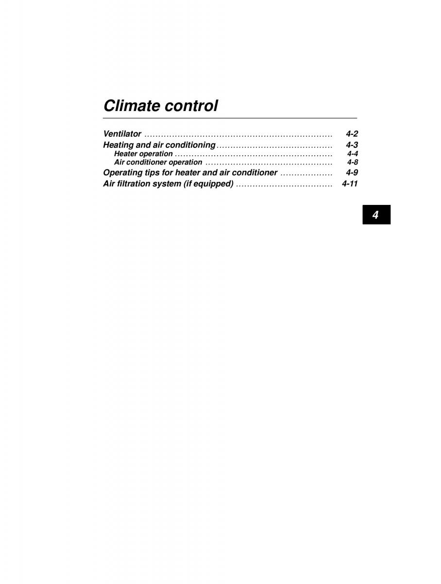 Subaru Forester I 1 owners manual / page 119