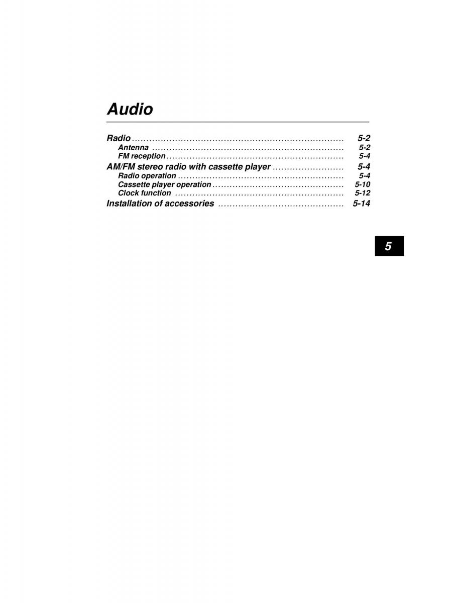 Subaru Forester I 1 owners manual / page 131