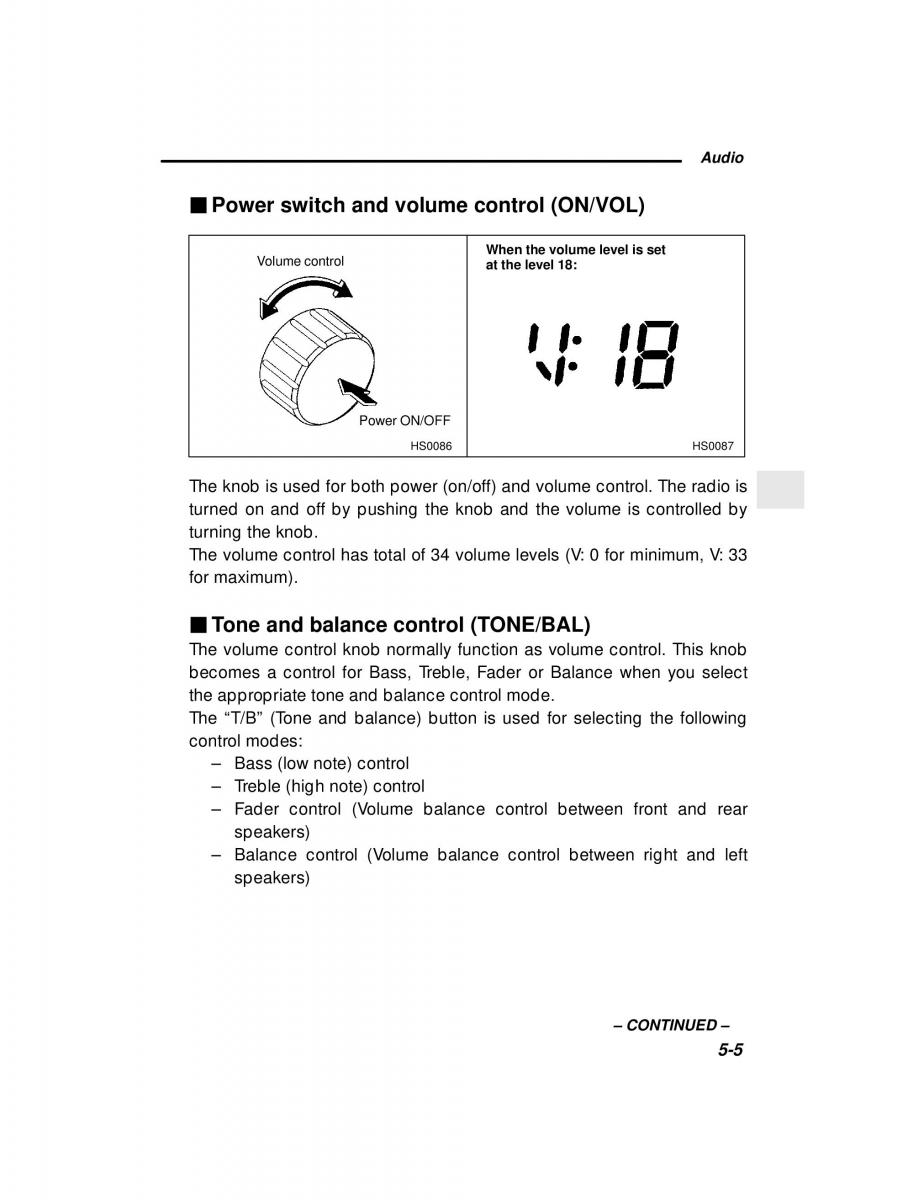 Subaru Forester I 1 owners manual / page 135