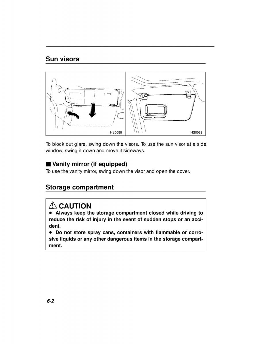 Subaru Forester I 1 owners manual / page 146