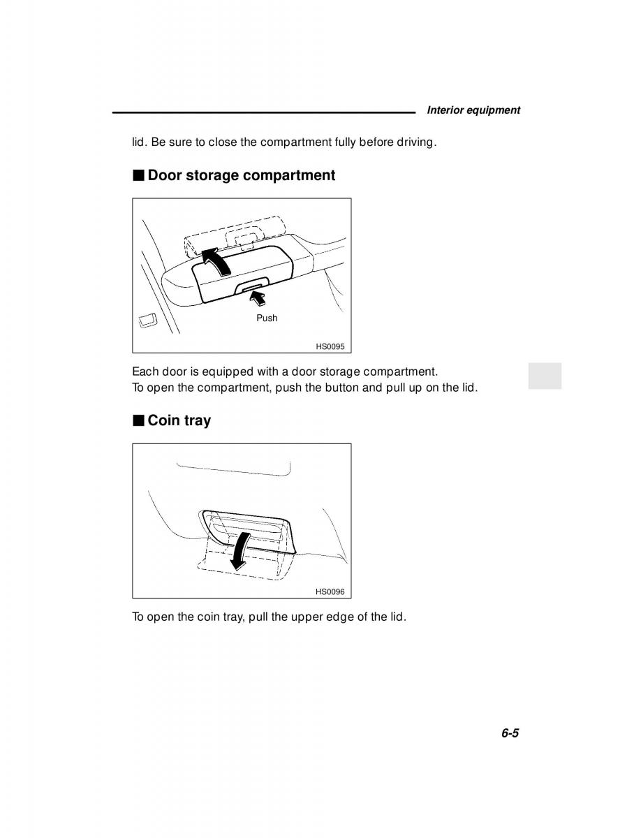 Subaru Forester I 1 owners manual / page 149