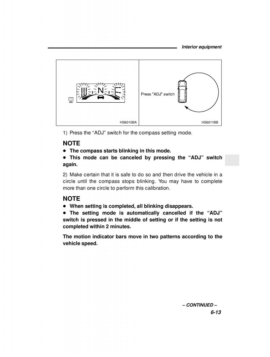 Subaru Forester I 1 owners manual / page 157