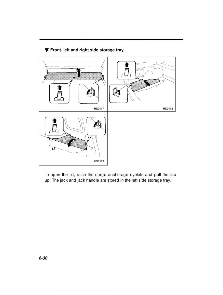 Subaru Forester I 1 owners manual / page 174