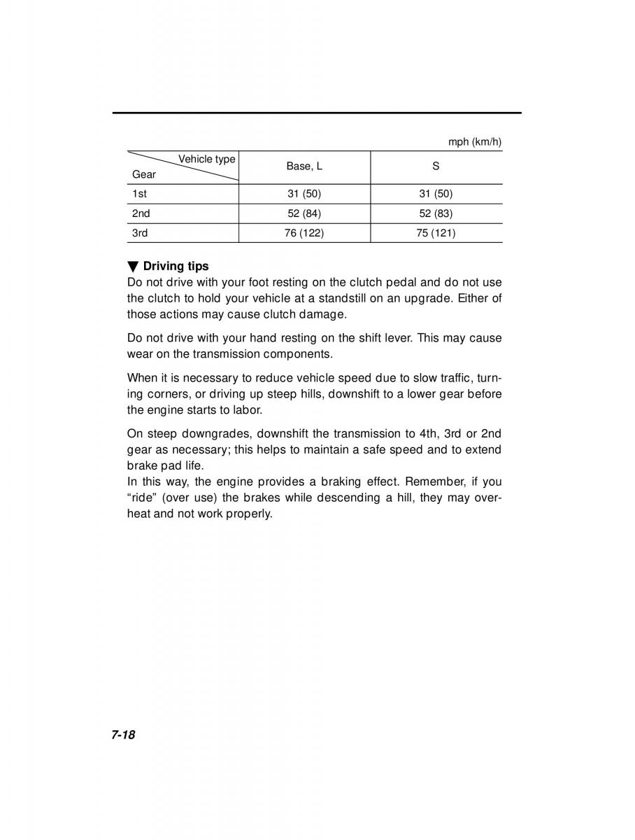 Subaru Forester I 1 owners manual / page 193