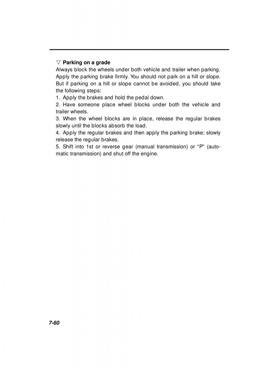 Subaru Forester I 1 owners manual / page 235