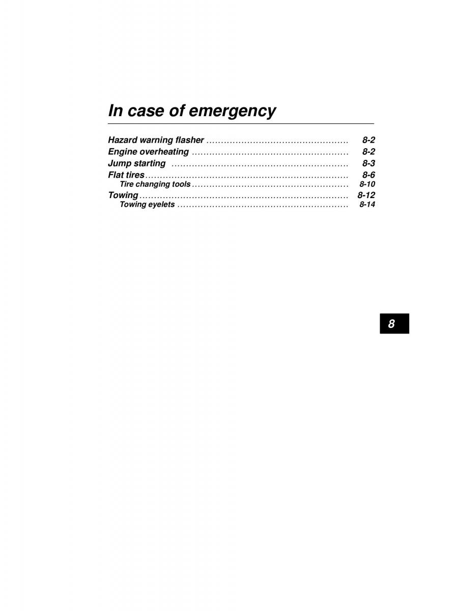 Subaru Forester I 1 owners manual / page 236