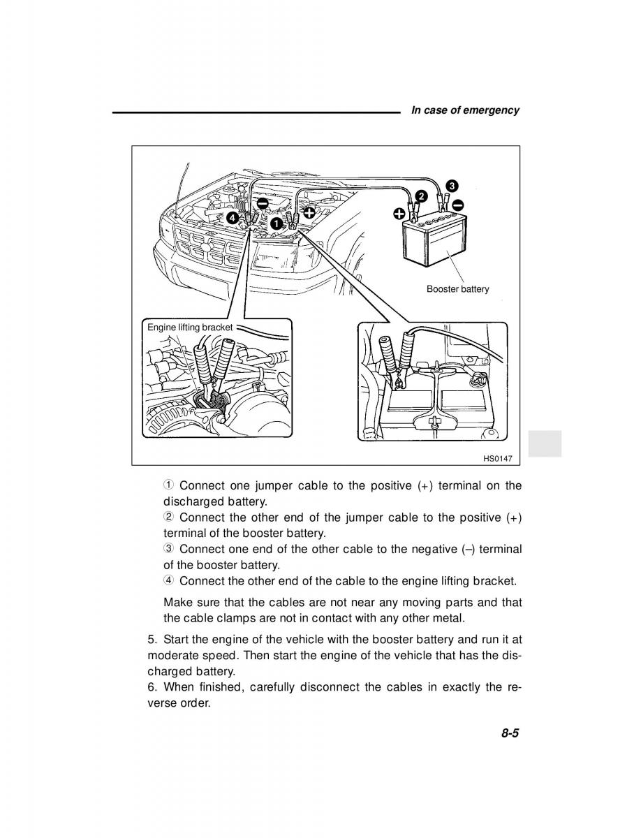 Subaru Forester I 1 owners manual / page 240