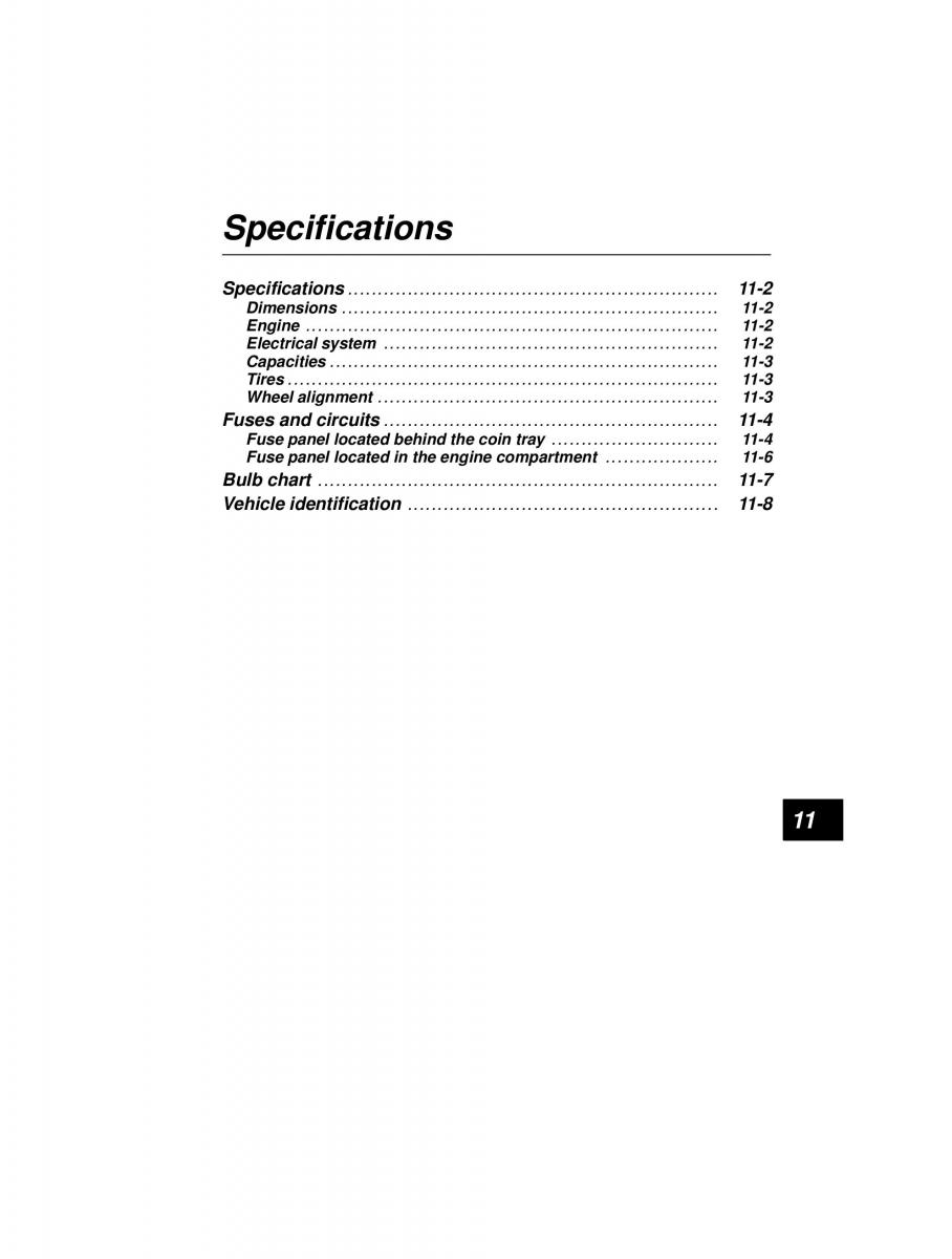 Subaru Forester I 1 owners manual / page 311