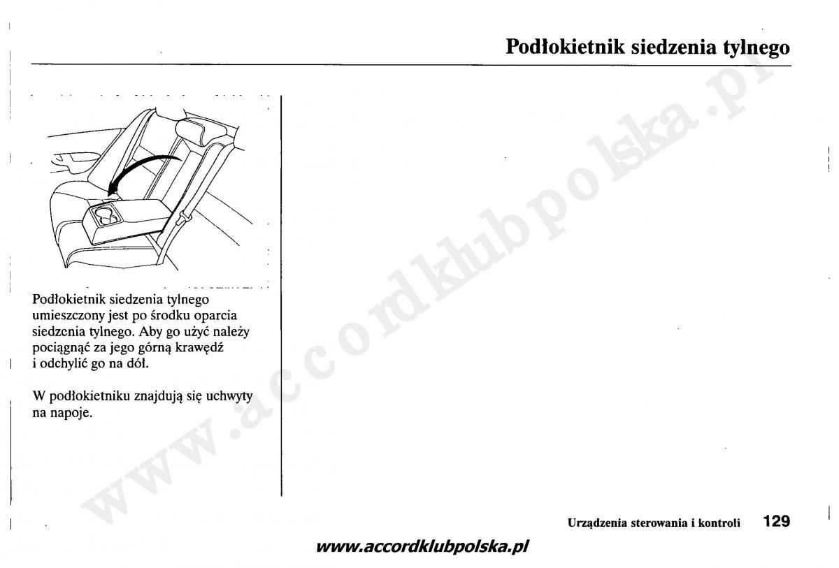 Honda Accord VII 7 instrukcja obslugi / page 133