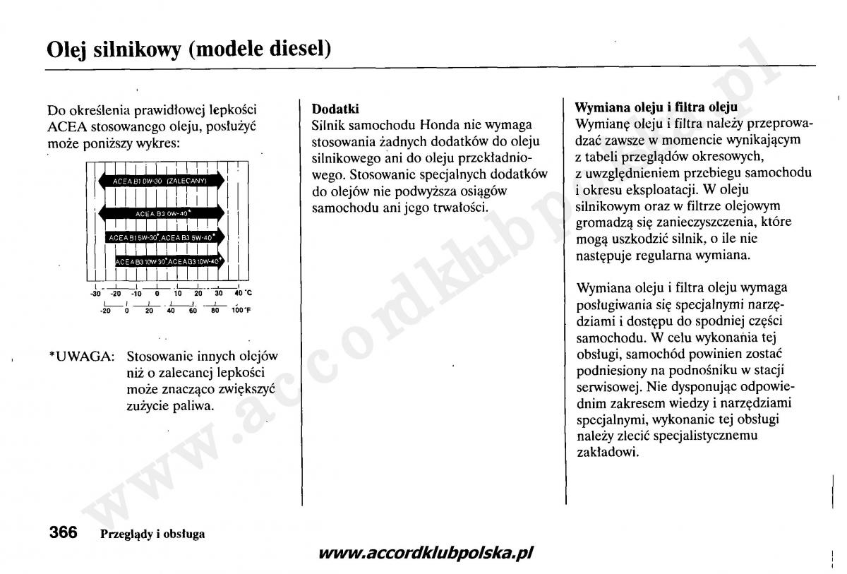 Honda Accord VII 7 instrukcja obslugi / page 370