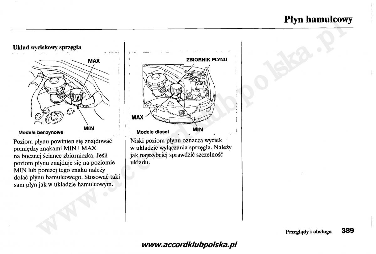 Honda Accord VII 7 instrukcja obslugi / page 393