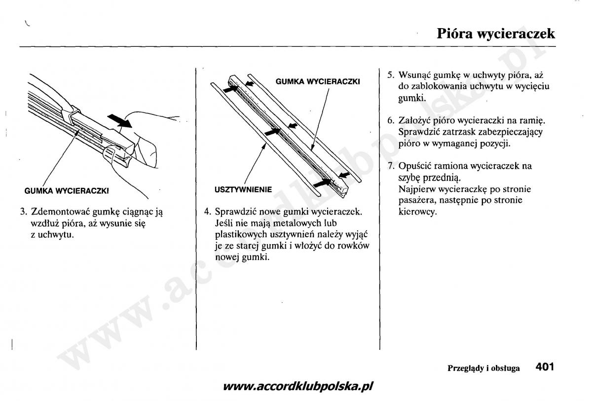 Honda Accord VII 7 instrukcja obslugi / page 405