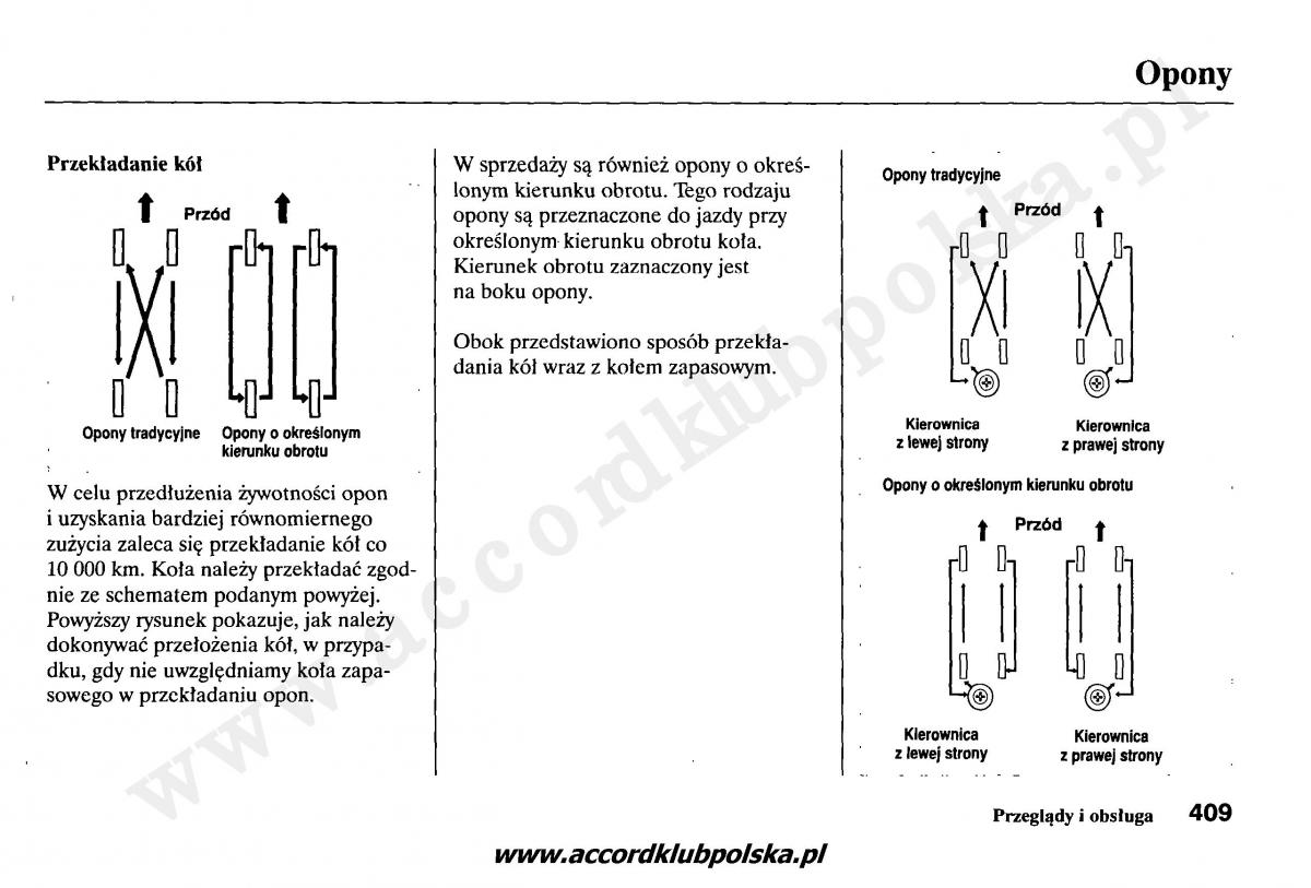 Honda Accord VII 7 instrukcja obslugi / page 413