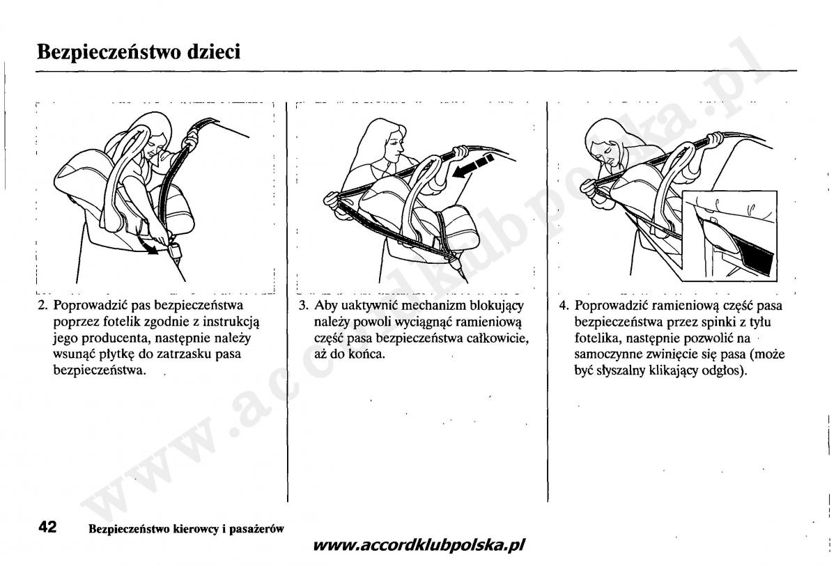 Honda Accord VII 7 instrukcja obslugi / page 46