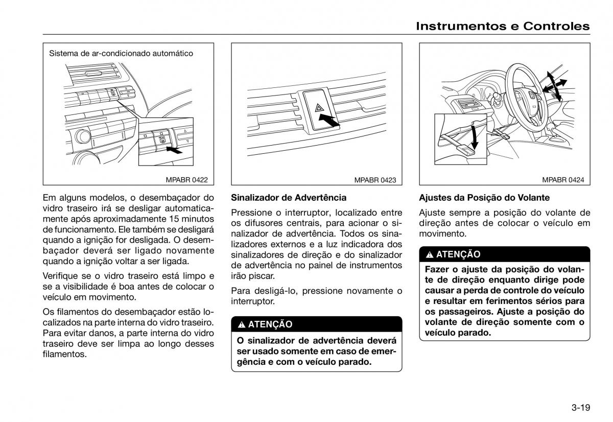 Honda Accord VII 7 manual del propietario / page 55