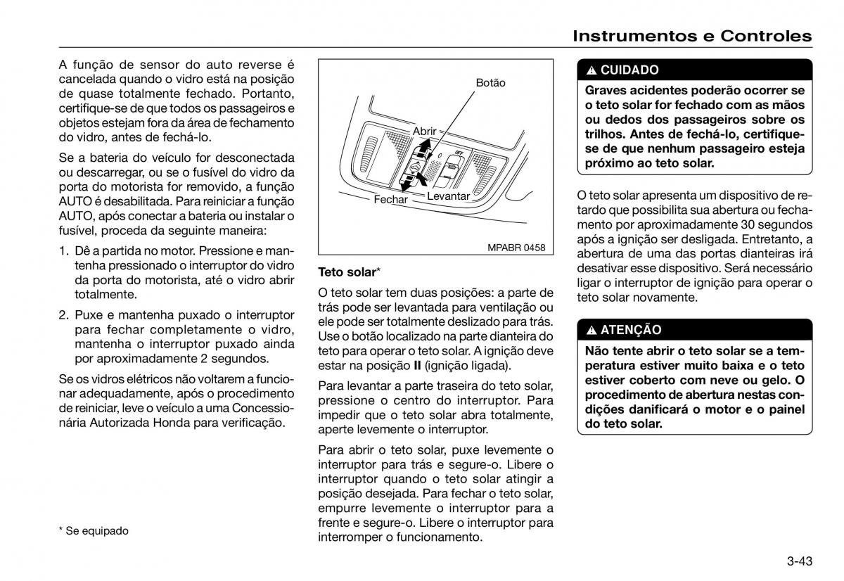 Honda Accord VII 7 manual del propietario / page 79