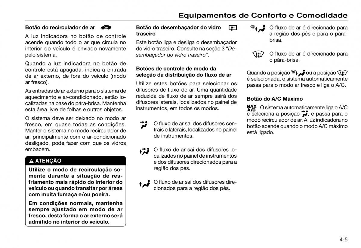 Honda Accord VII 7 manual del propietario / page 96