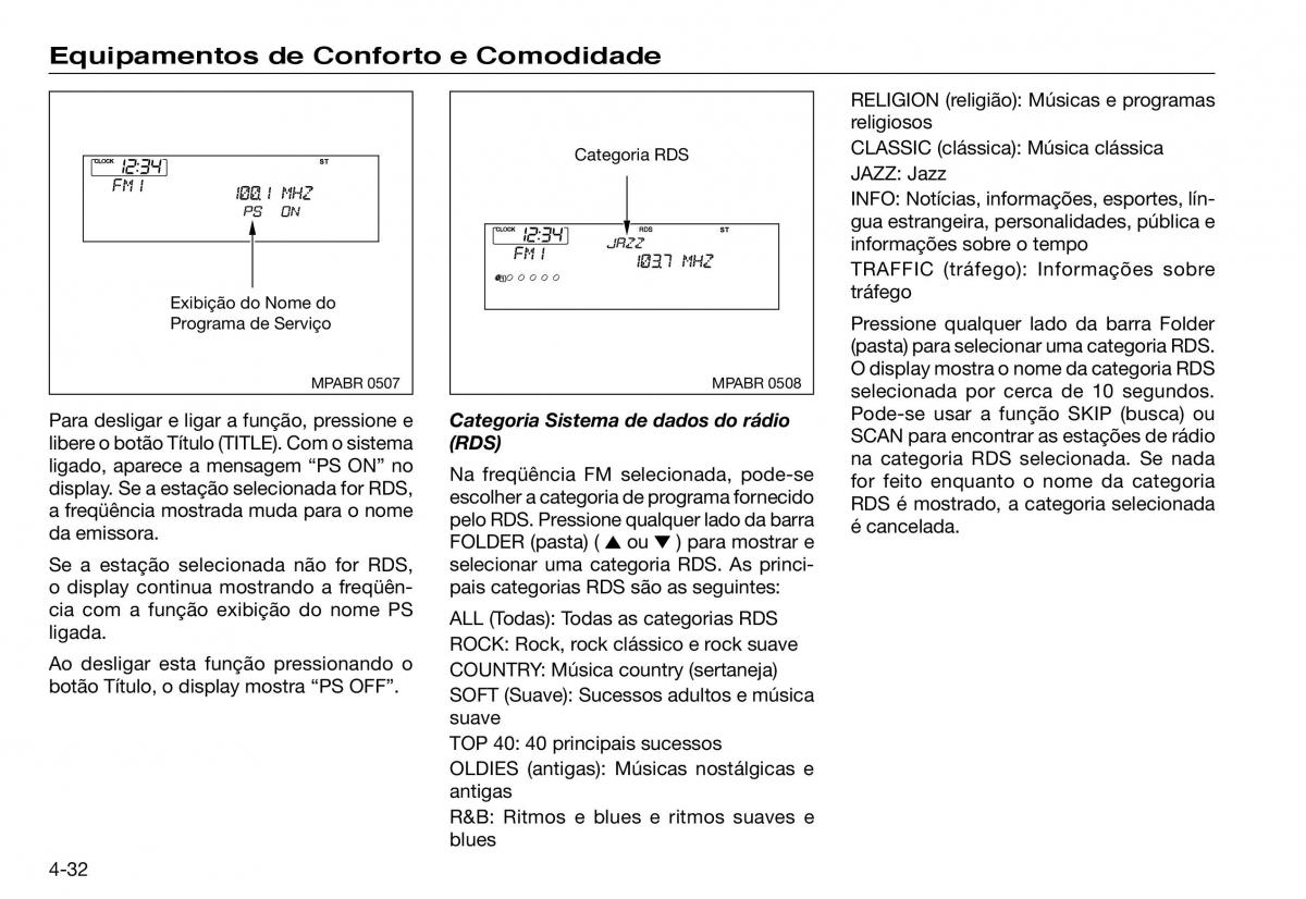 Honda Accord VII 7 manual del propietario / page 123