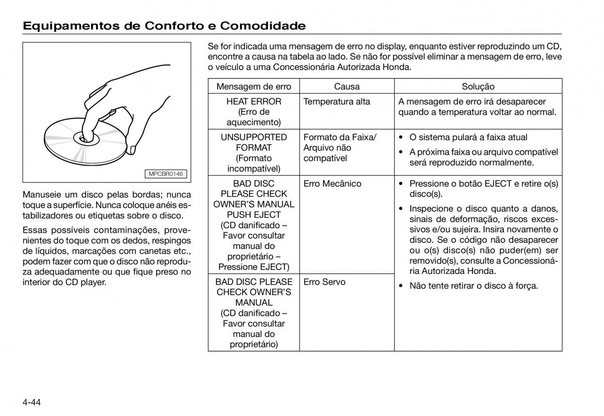 Honda Accord VII 7 manual del propietario / page 135