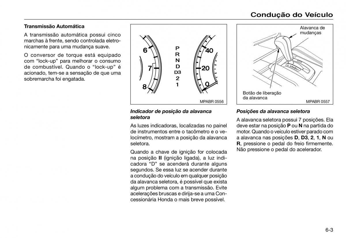 Honda Accord VII 7 manual del propietario / page 157