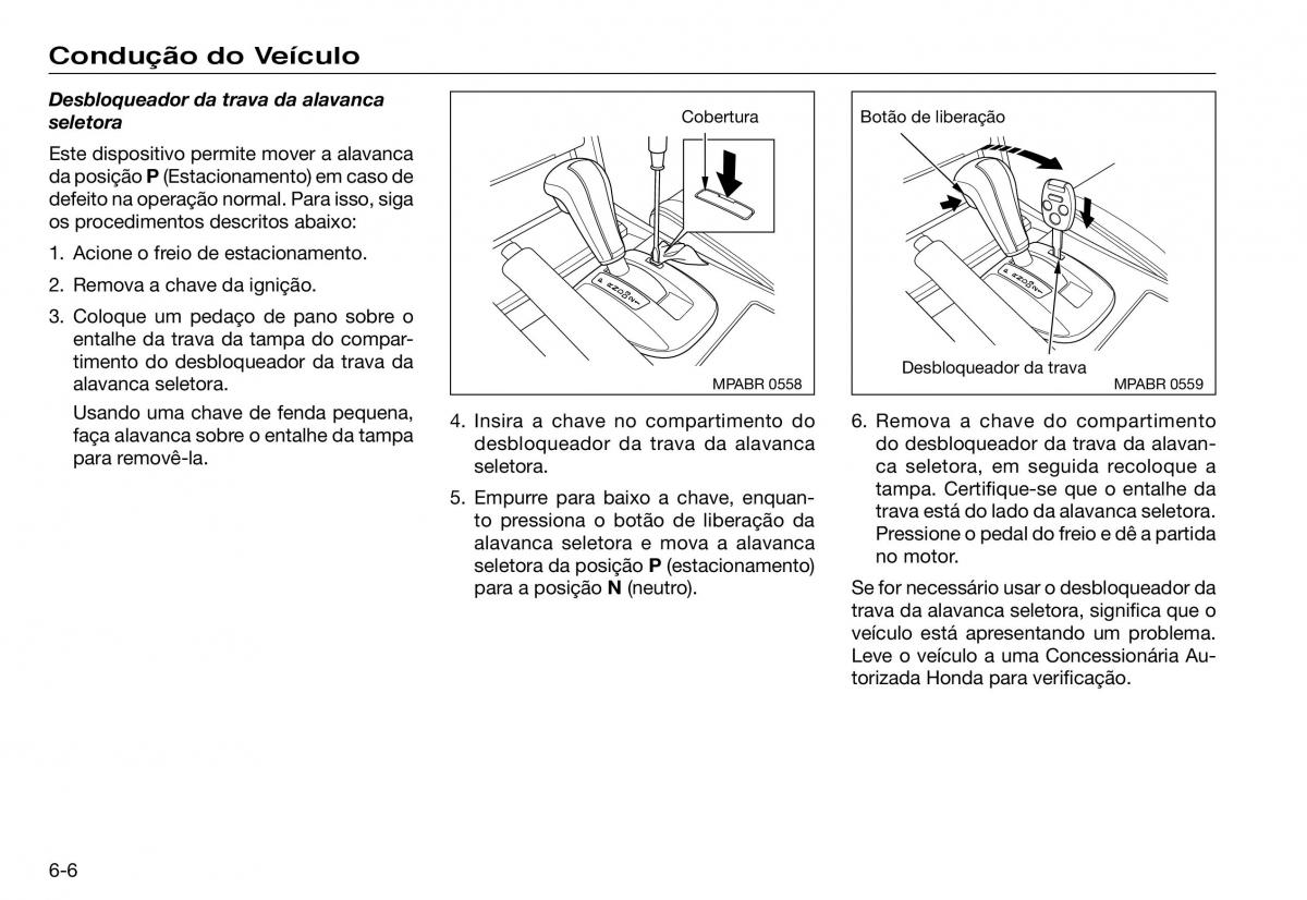 Honda Accord VII 7 manual del propietario / page 160