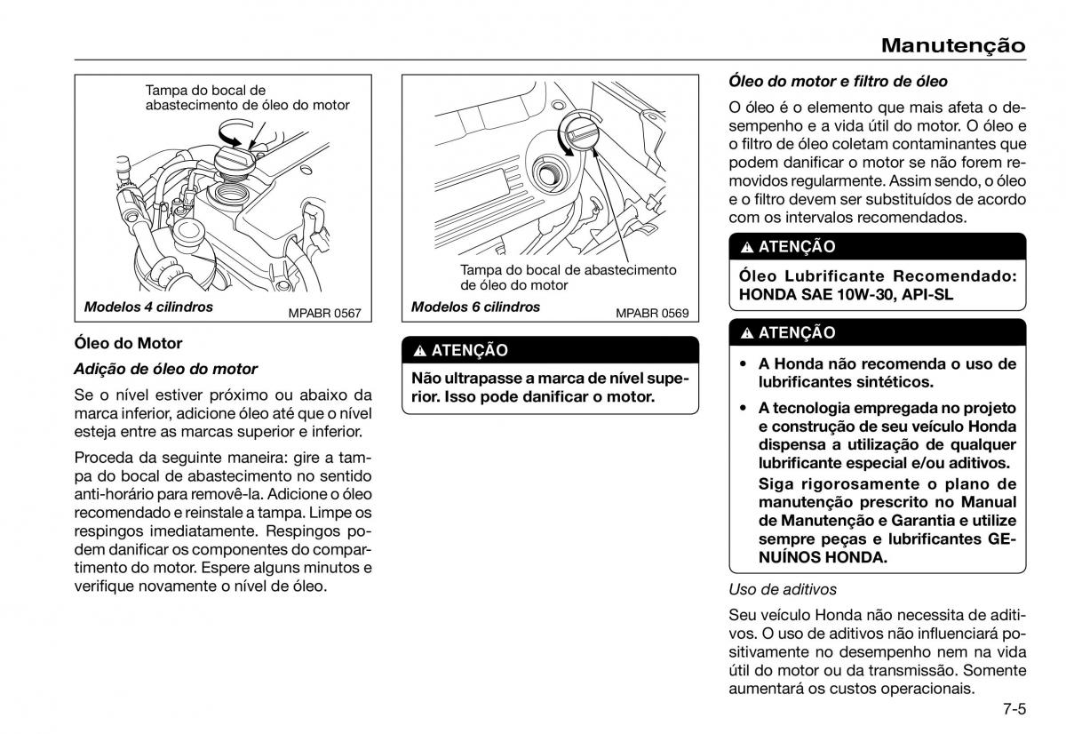 Honda Accord VII 7 manual del propietario / page 173