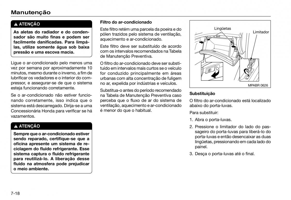 Honda Accord VII 7 manual del propietario / page 186