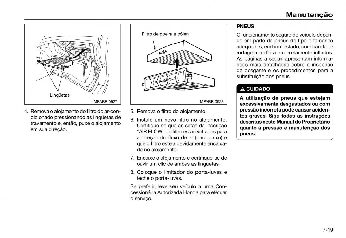 Honda Accord VII 7 manual del propietario / page 187