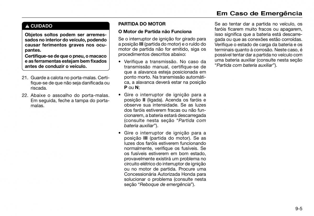 Honda Accord VII 7 manual del propietario / page 217