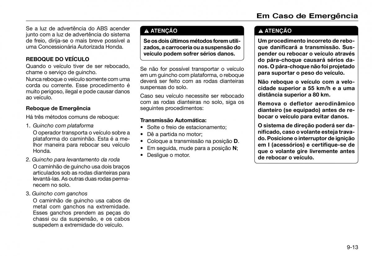 Honda Accord VII 7 manual del propietario / page 225