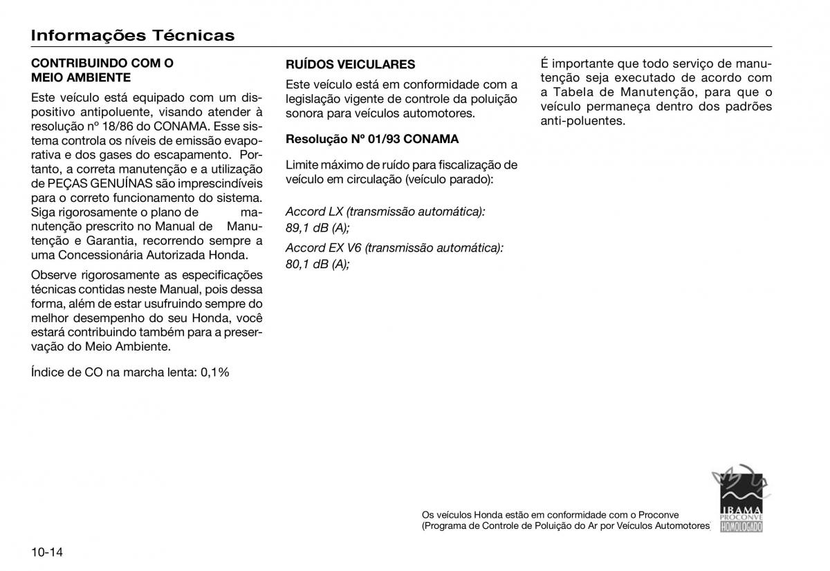 Honda Accord VII 7 manual del propietario / page 246