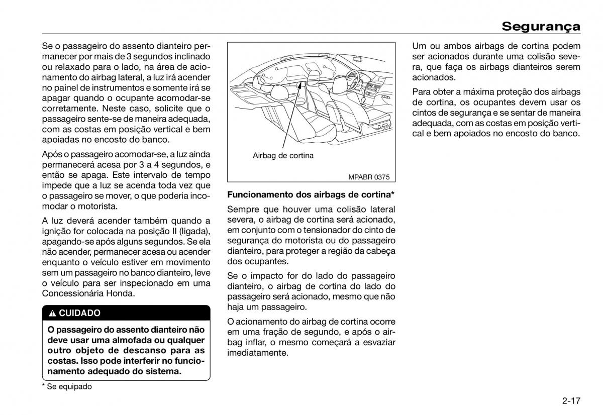 Honda Accord VII 7 manual del propietario / page 25