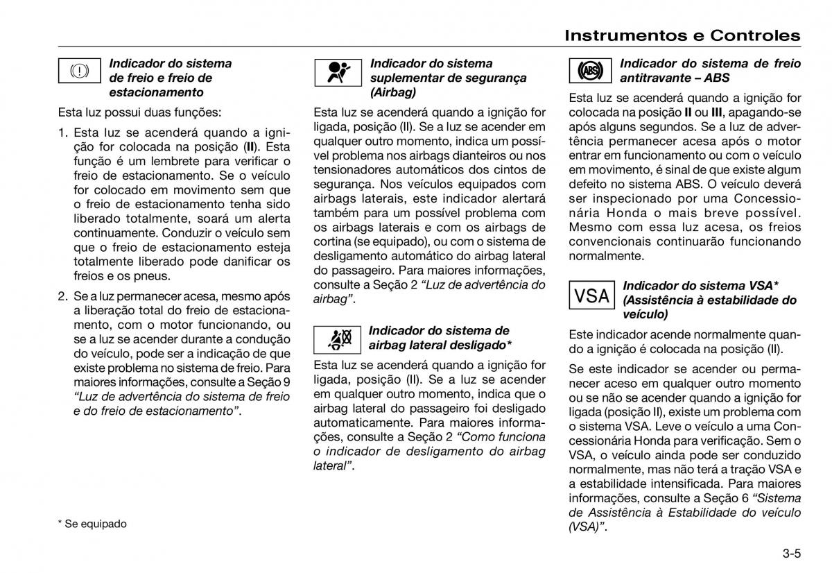 Honda Accord VII 7 manual del propietario / page 41