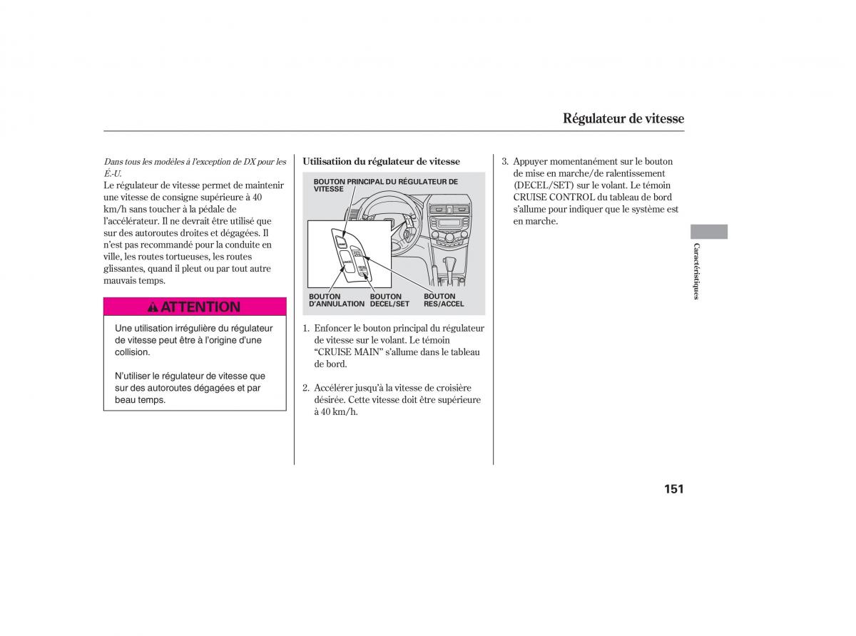 Honda Accord VII 7 manuel du proprietaire / page 145