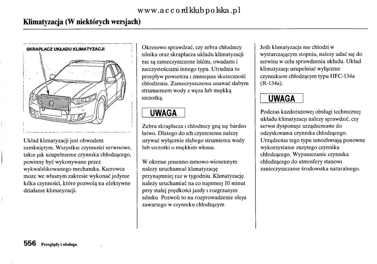 Honda Accord VIII 8 instrukcja obslugi / page 562