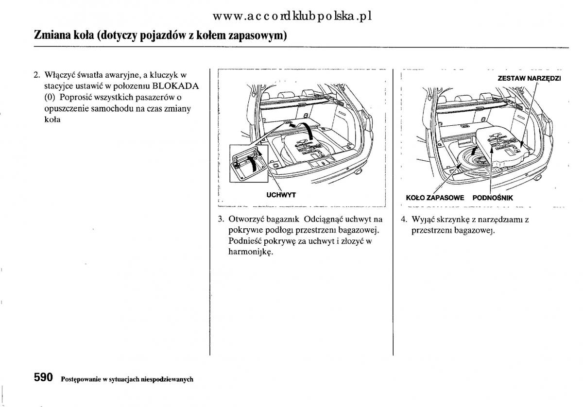 Honda Accord VIII 8 instrukcja obslugi / page 596