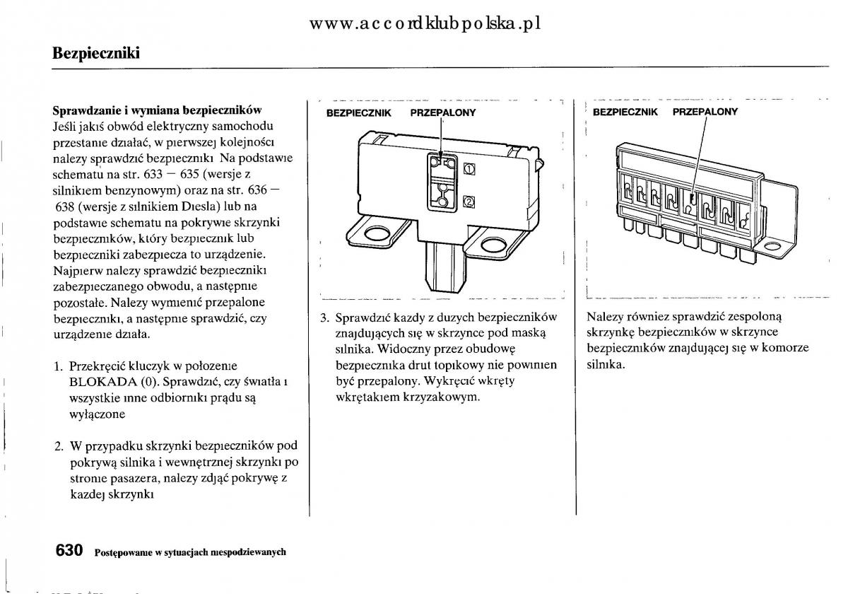 Honda Accord VIII 8 instrukcja obslugi / page 636