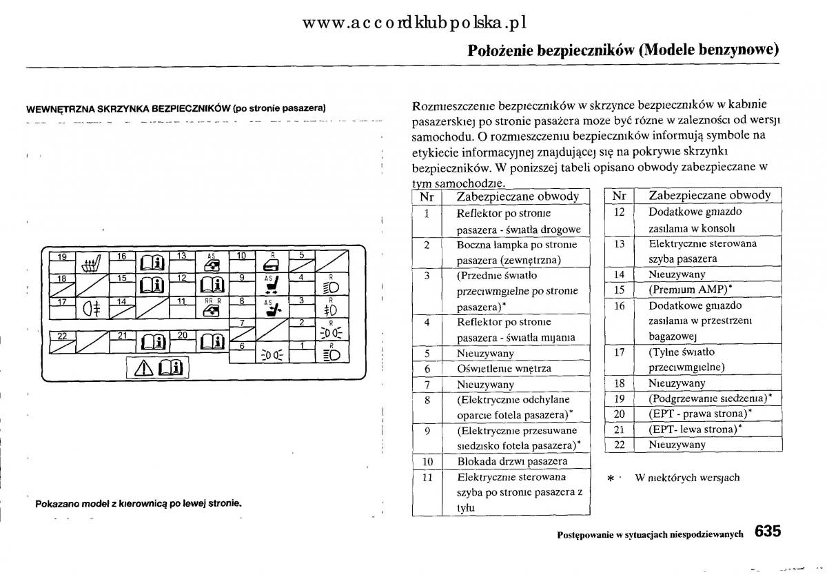 Honda Accord VIII 8 instrukcja obslugi / page 641