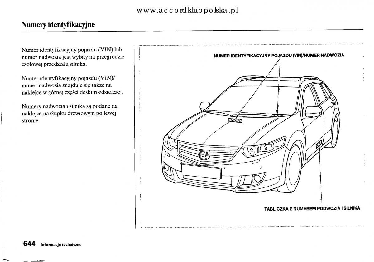 Honda Accord VIII 8 instrukcja obslugi / page 650